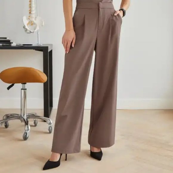 Figs Pants & Jumpsuits Figs Pro High Waisted Wide Leg Scrub Trouser